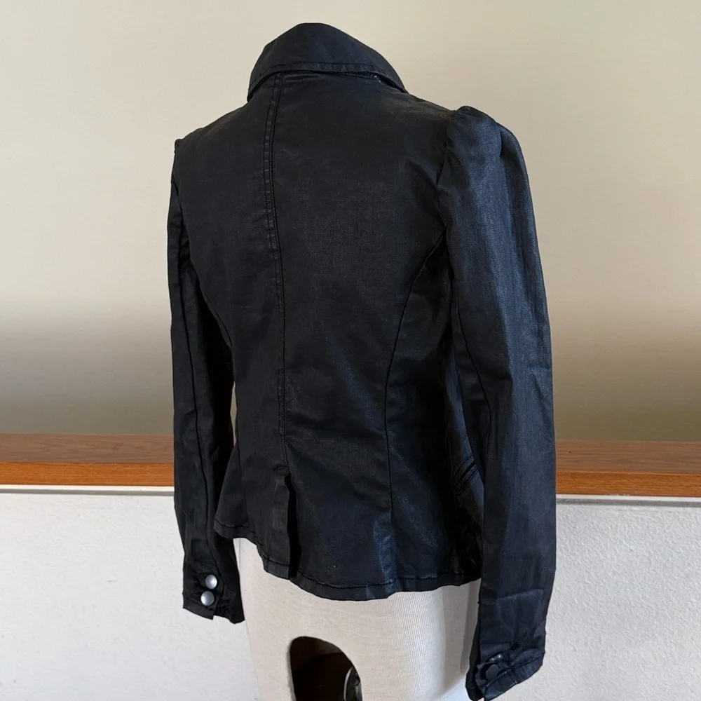 INC International Concepts Black Blazer